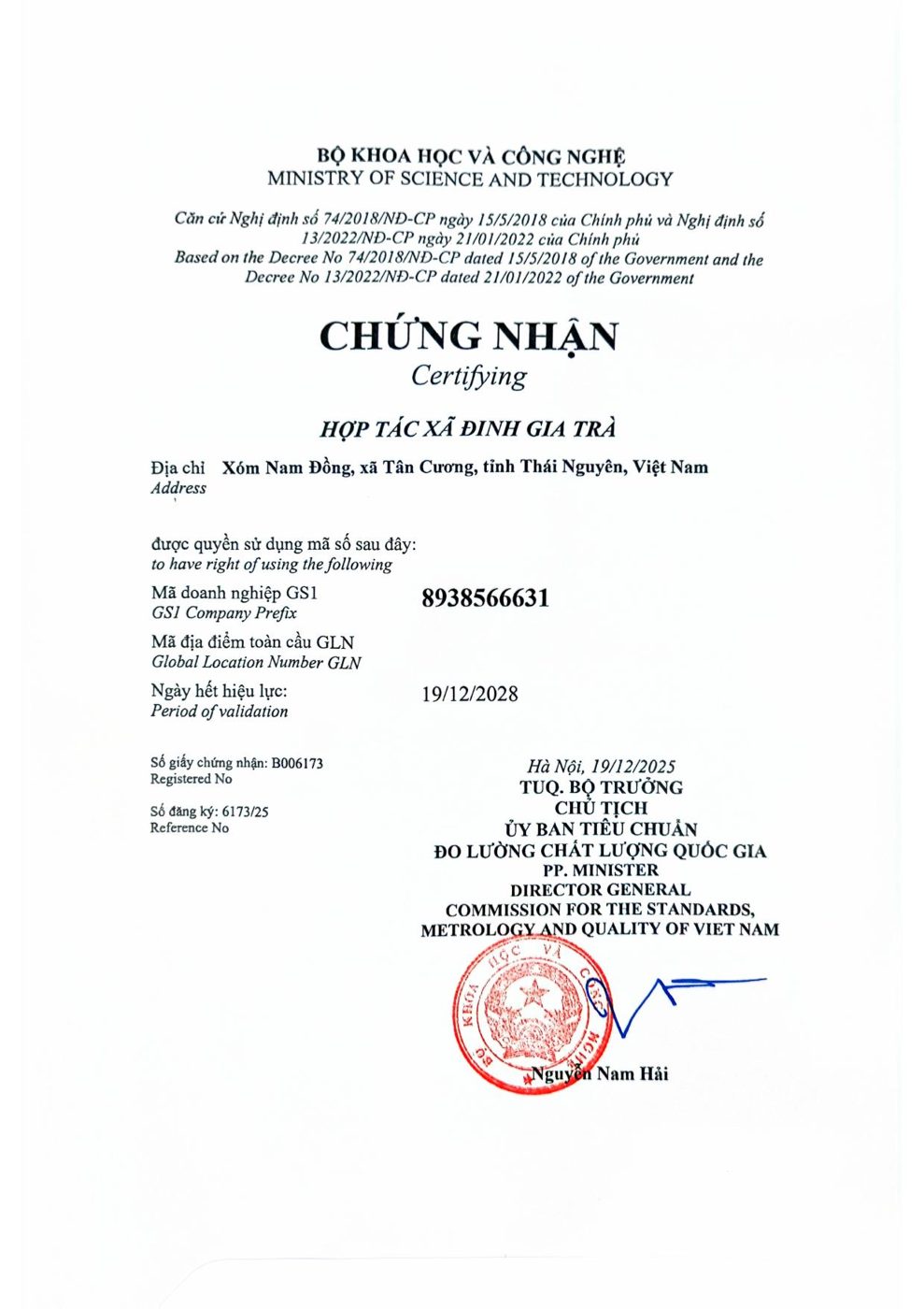 Mã số mã vạch GS1 Việt Nam